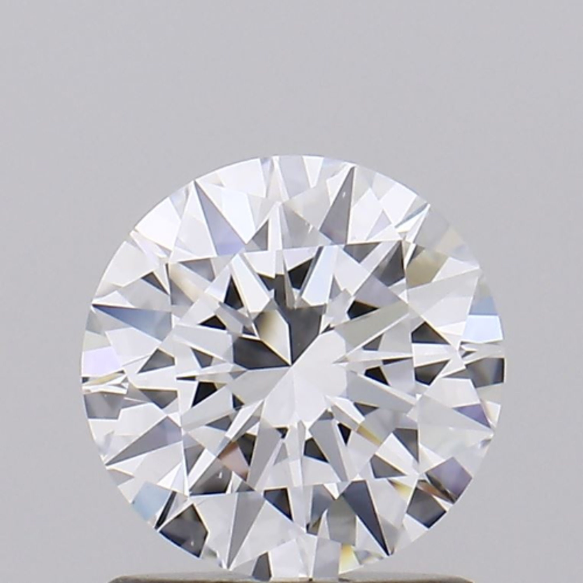 Loose CVD Diamond EGL CERTIFIED 0.42 Ct White-G Color SI1 Clarity 5 mm