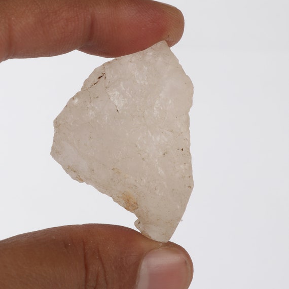 Materials 77.15 Ct CERTIFIED 100% Natural White Quartz Crystal Raw ...