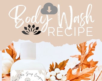 Body Wash Recipe | DIY Body Wash Recipe | Make Body Wash | Moisturizing Body Wash | Avocado Oil Body Wash