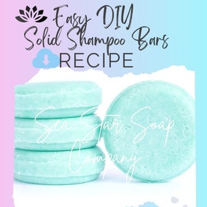 Shampoo Bar Recipe DIY Solid Shampoo Bar Recipe Make Solid Shampoo Il 3fkb