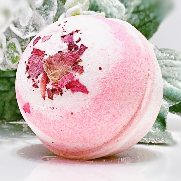 Pink Bath Bomb - Etsy