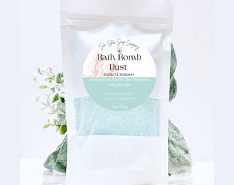 Bath Bomb Dust Powder Choose Your Scent