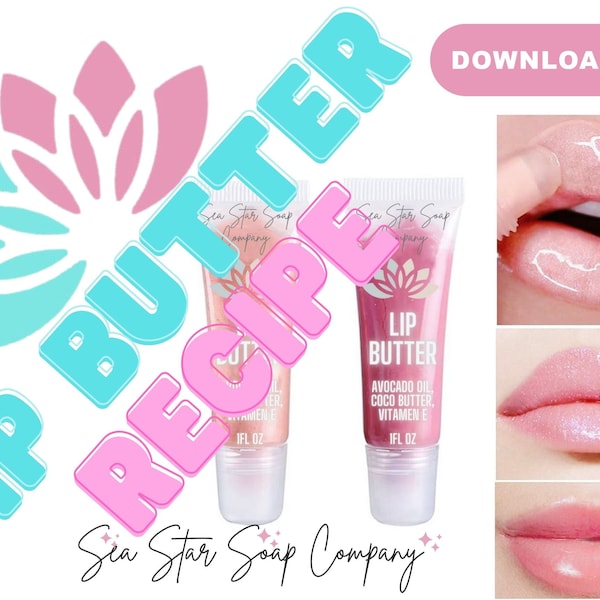 Lip Butter Recipe | DIY Lip Balm Recipe | Make Lip Care | Lip Moisturizer | Avocado Oil Lip Balm