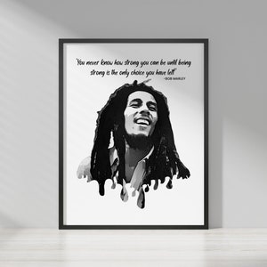 BOB MARLEY Drip Quote Digital Download Printable Wall Art
