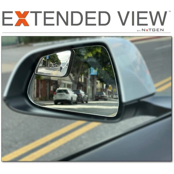 Blind Spot Mirrors- Compatible with BMW X1 E84 Extended View
