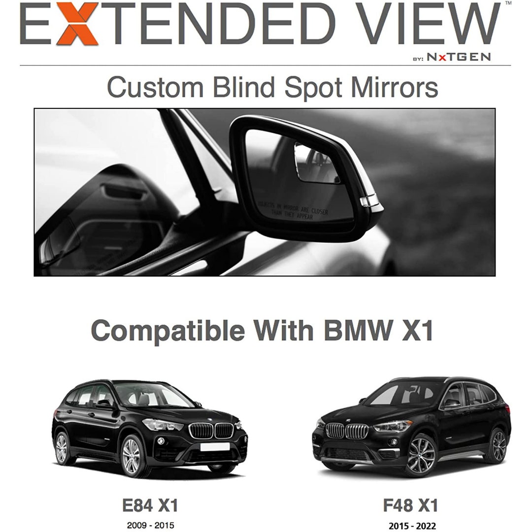 Blind Spot Mirrors Compatible With BMW X1 F48 and X1 E84 Etsy Finland