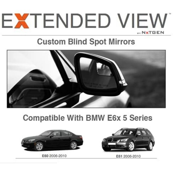 Toter Winkel Spiegel Kompatibel mit BMW 5er E60 und 5er E61 Extended View -  .de