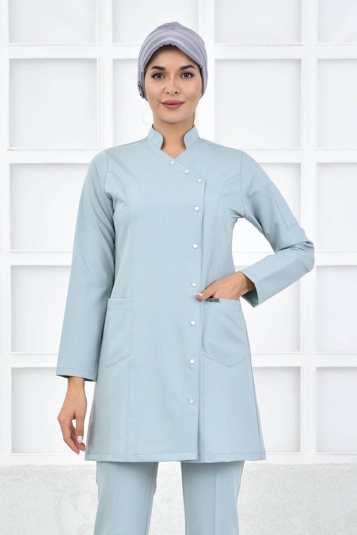 Colored scrub shop dresses