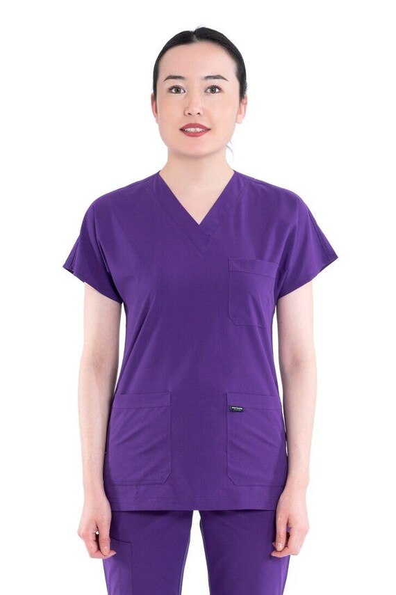 purple scrub dress Lilac Female Scrub Set!! [Medical, scrubs, doctors, medical professionals,  nurses, technicians, dentist, veterinarian]
