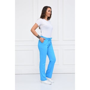 Add Your Own Text Embroidery to Scrub Uniforms, Turquoise Scrub Set ...