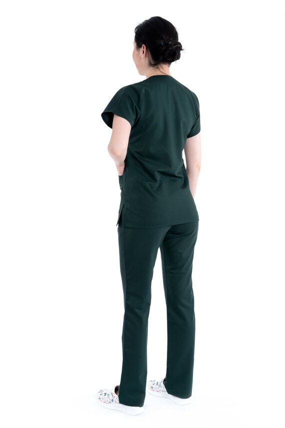 green emerald velvet dress Hospital Essential OT Gown (Green)  Ziva Uniforms