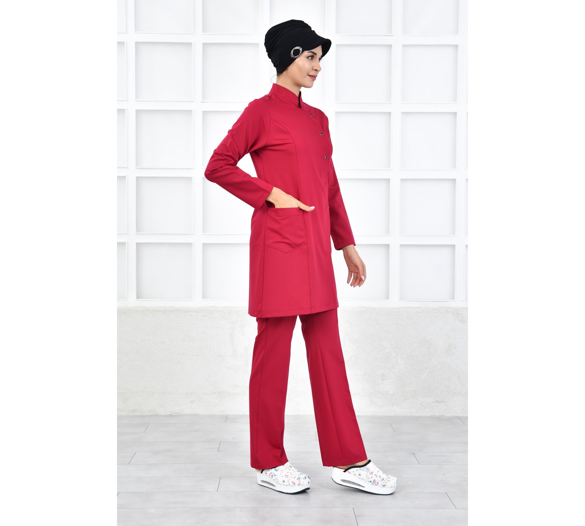 Personalized Womens Scrubs Set With Custom Embroidered Text or Etsy UK