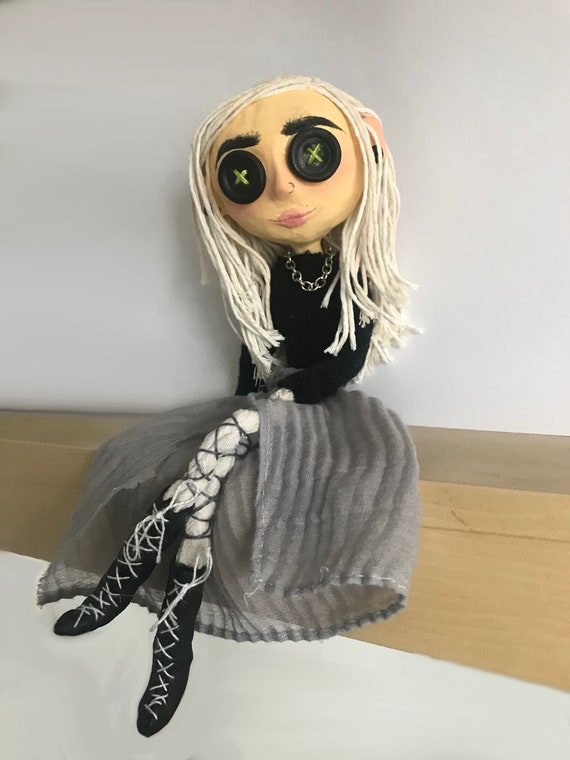 Aturdir fragancia cafetería Muñeca Coraline personalizada personalizada / Muñeca hecha a - Etsy México