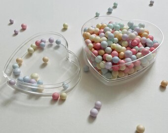 Mini bolas de espuma Relleno Color pastel Poliestireno Caja de regalo Embalaje Arco iris Decorativo Unicornio espuma de poliestireno Artesanía Cuentas Slime