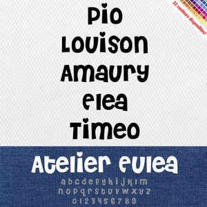 Flex Personalized Thermo-Adhesive - First name, date and other personalized texts