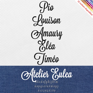 Flex Personalized Thermo-Adhesive - First name, date and other personalized texts