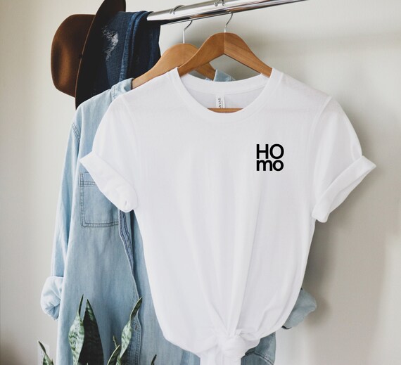 Homo Pocket Shirt Proud Gay Shirt LGBT 