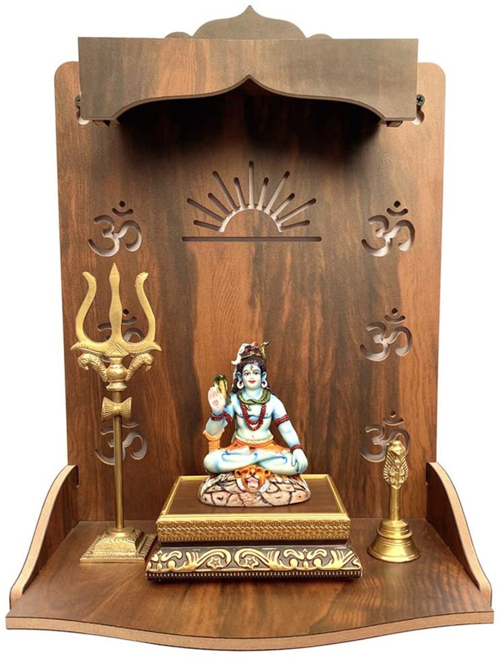 Beautiful Wooden Wall Hanging/Wall Mounted Temple Puja Wooden Etsy