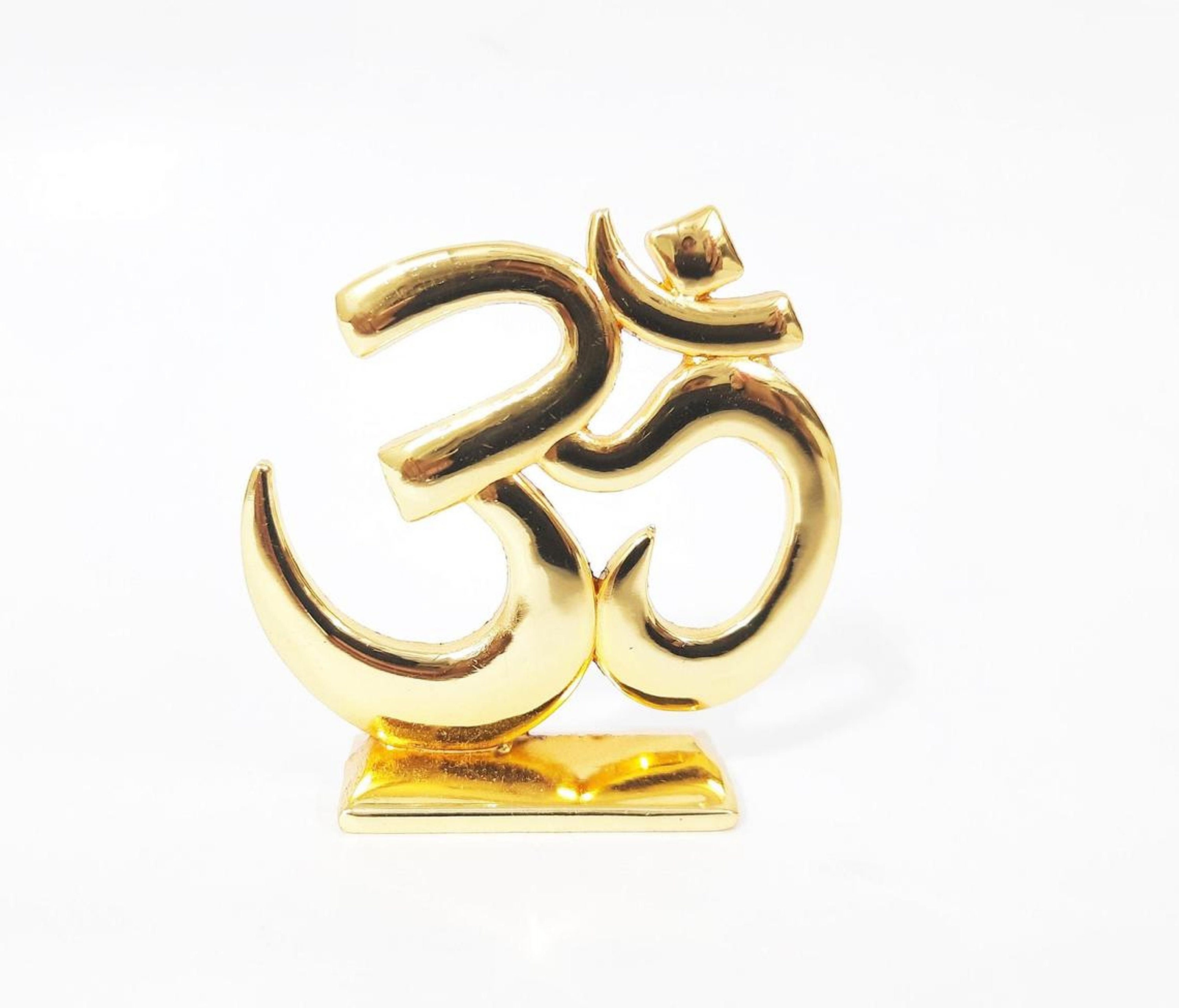 Religious Symbol OM Showpiece Statue for Car Dashboard Home Etsy