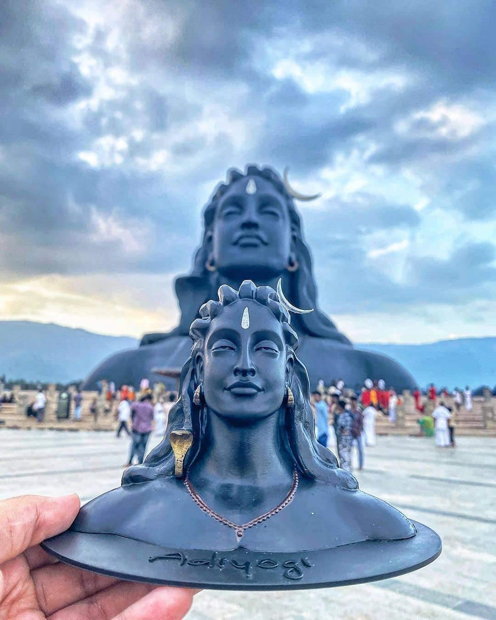 Adiyogi Shiva Statue for Car Dashboard Pooja and Gift Etsy