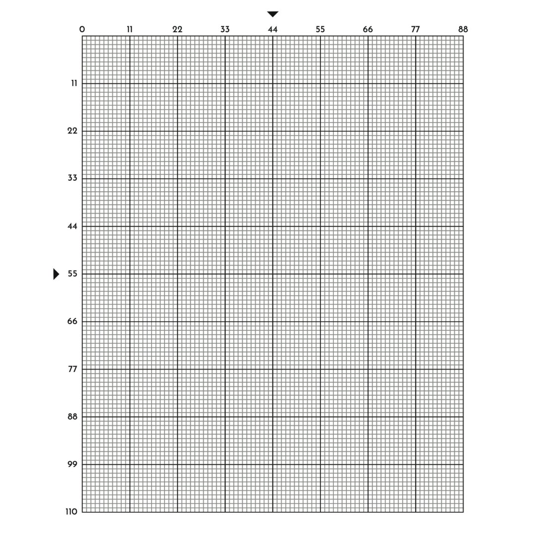 Printable Cross Stitch Graph Paper Graph Paper for Cross Stitch 10, 11, 14, 16, 18 and 22 Count Included PDF Files Cross Stitch Graph - Etsy