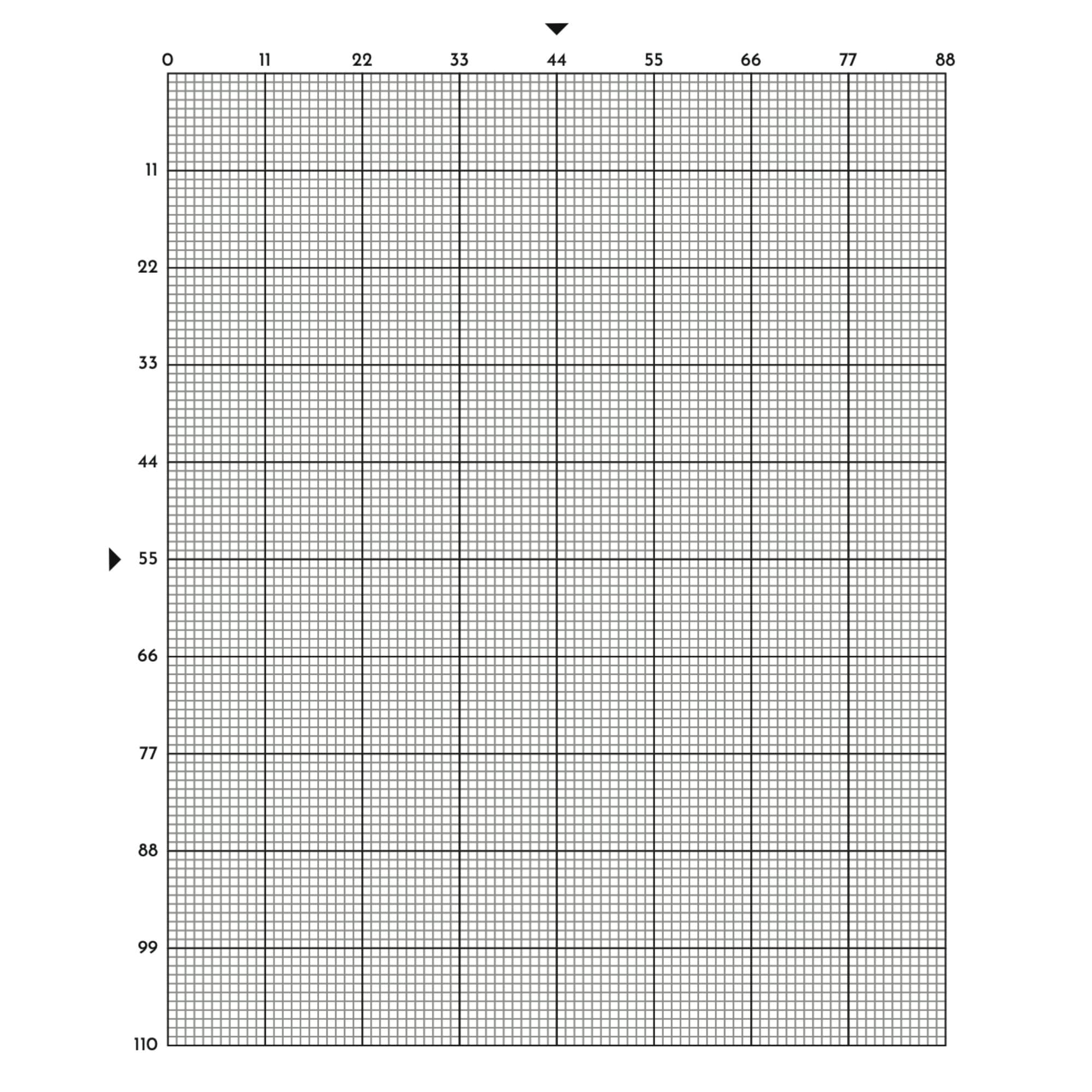 PRINTABLE Aida 12 Cross Stitch Graph Paper Letter a4 12 54 OFF