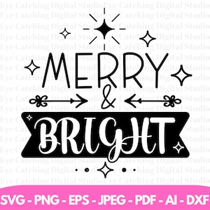 Joyeux Noël SVG, Noël religieux SVG, Christ SVG, Noël Clipart, signe de ferme de Noël, Vacances Svg, Cut File Cricut