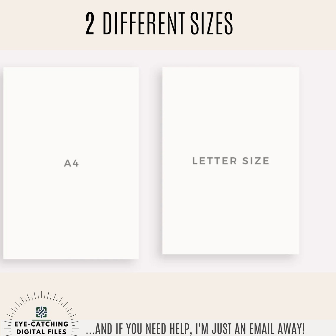 Printable Graph Paper, 2 Sizes PDF File - A4, Letter Size - Etsy