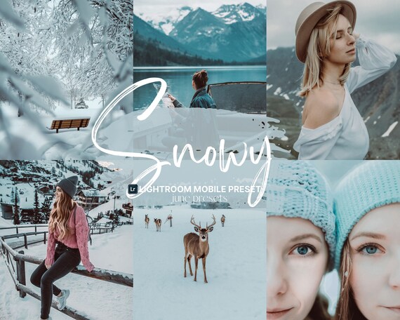 Snow Mobile Lightroom Preset, Winter Preset, Christmas Vibe, VSCO Filter, December Preset, Wonderland Preset, Christmas Lightroom