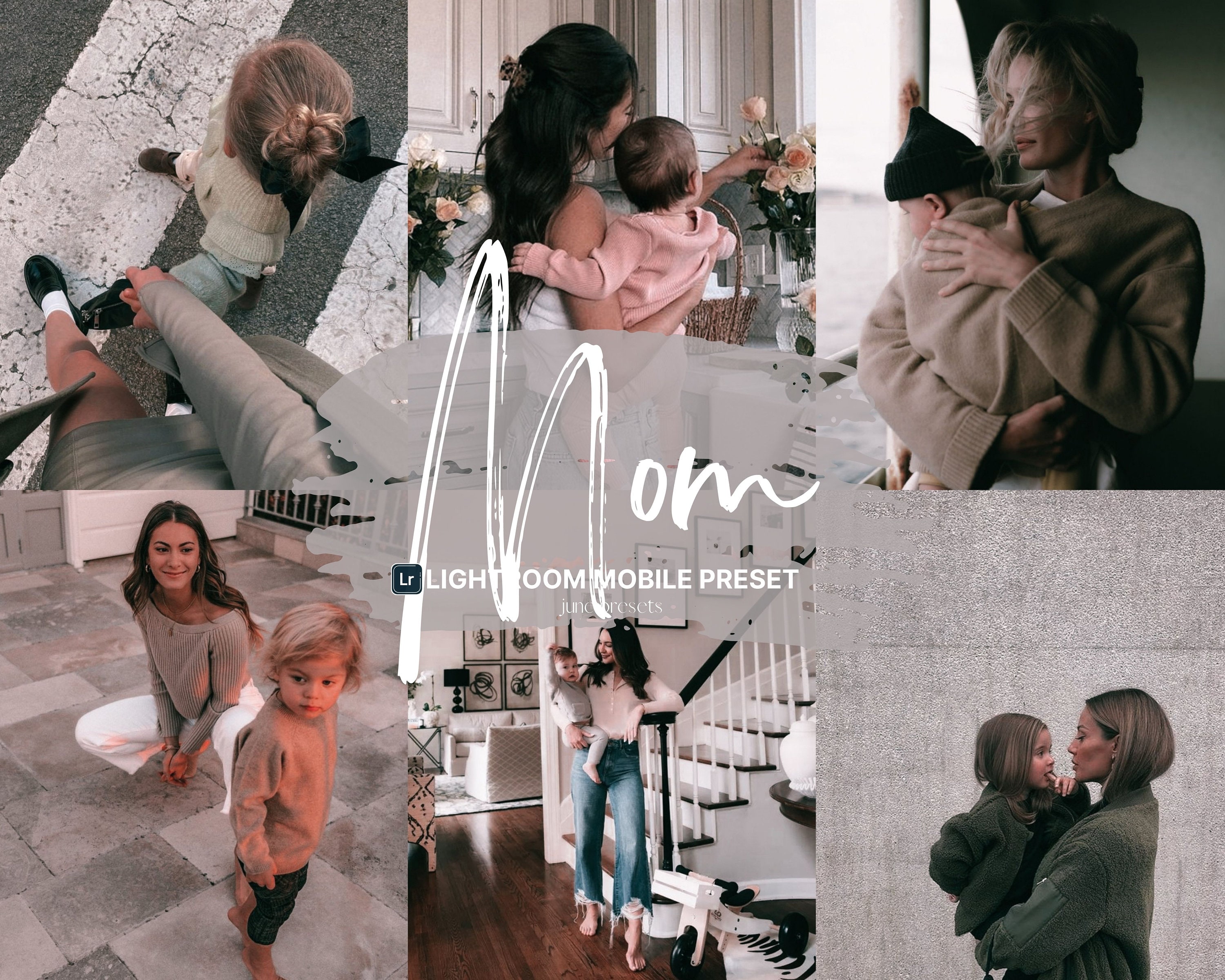 Mom Mobile Lightroom Preset, Soft Pink Preset, Mommy Blogger Preset, Warm Tone, Cream Preset, Bright Preset, Pastel Tone, VSCO Presets