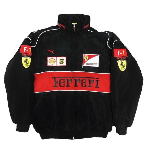 Formula 1 Racing RARE Ferrari Jacket Vintage Style // Bomber - Etsy