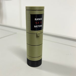 Aliens Locator Tube Replica Movie Prop Tracker 3D printed