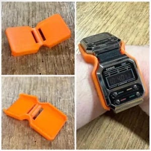 Flexible Version Alien Samani E125 3D Printed Prop Casio A100 READ DESCRIPTION
