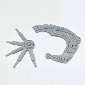 Sci-fi Trek 7 of 9 Borg Implants Cosplay Seven Of Nine Prop Replica 3D Printed