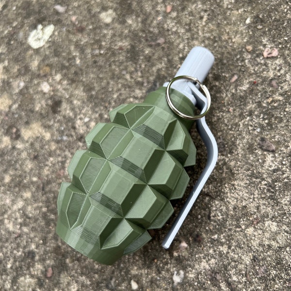 Soviet F-1 Hand Grenade Replica Prop 3D printed