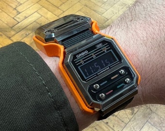 Alien Nostromo Samani E125, accessoire de montre Casio personnalisé imprimé en 3D Casio A100 F100