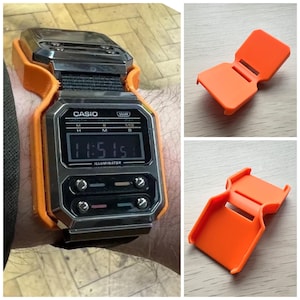 Alien Nostromo Samani E125 3D Printed Custom Casio Watch Prop Casio A100 F100 READ DESCRIPTION
