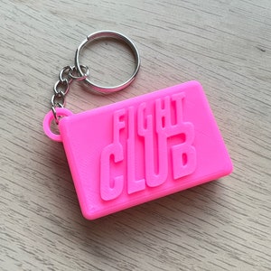 Fight Club Soap Keyring Movie Replica Gift Idea