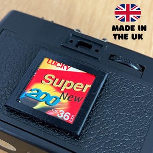 Promemoria fotografico per pellicole da 35 mm, porta promemoria sul retro della fotocamera