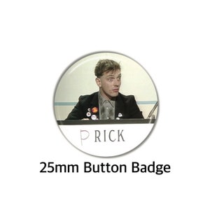 Rik Mayall the young ones 25 mm button-badge