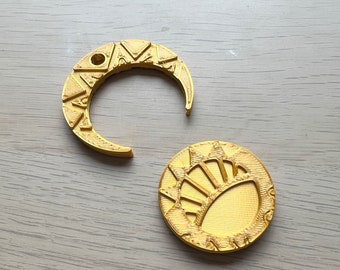 Cities Of Gold Esteban Amulet Medallion Cartoon Replica Prop