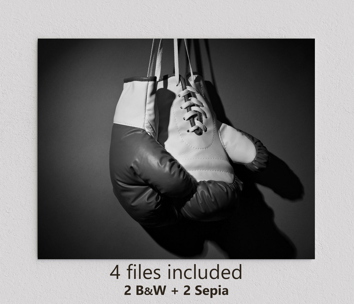 Boxing Gloves Poster, Boxing Wall Art, Boxing Print, Boxing Motivation