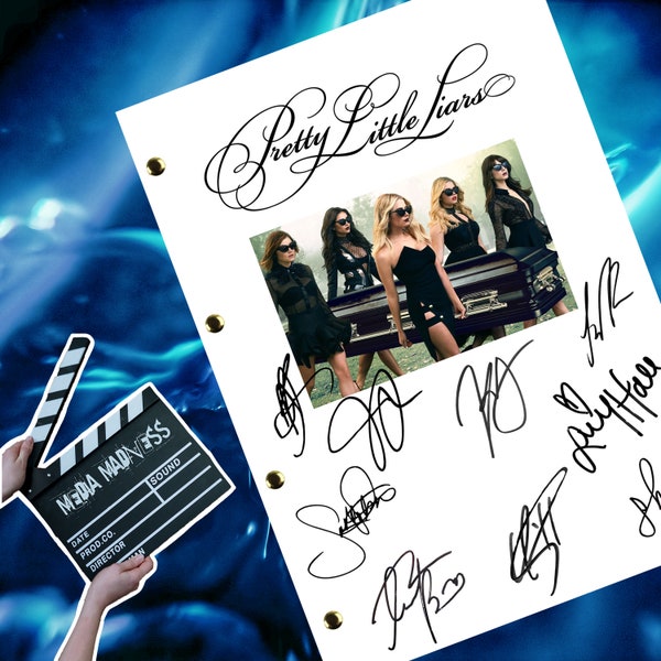 Pretty Little Liars Pilot aflevering transcript/script/scenario gesigneerde herdruk