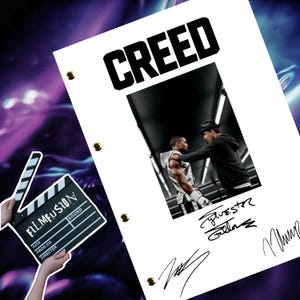 Creed / Film / Movie Transcript / Script / Screenplay Autographed Reprint