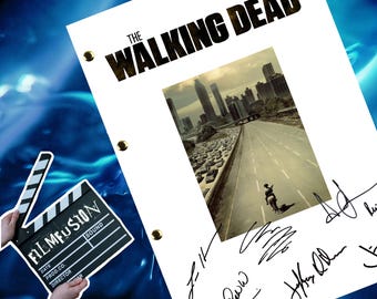 The Walking Dead Staffel 1 Pilot Folge Transkript / Drehbuch Autographierter Nachdruck