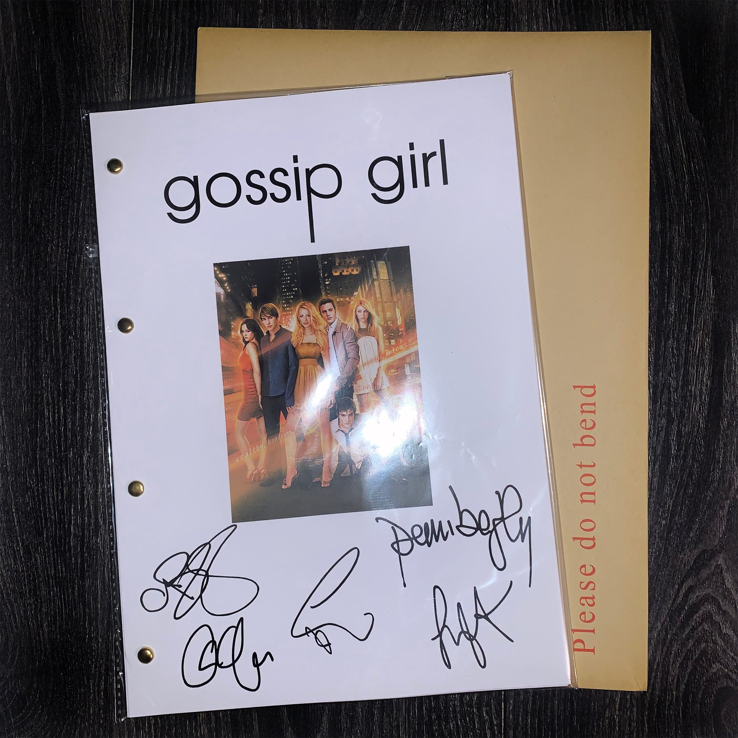 BLAKE LIVELY signed autographed GOSSIP GIRL SERENA VAN DER WOODSEN 8x10  photo