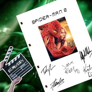 Spiderman 2 / Film / Movie Transcript / Script / Screenplay Autographed Reprint