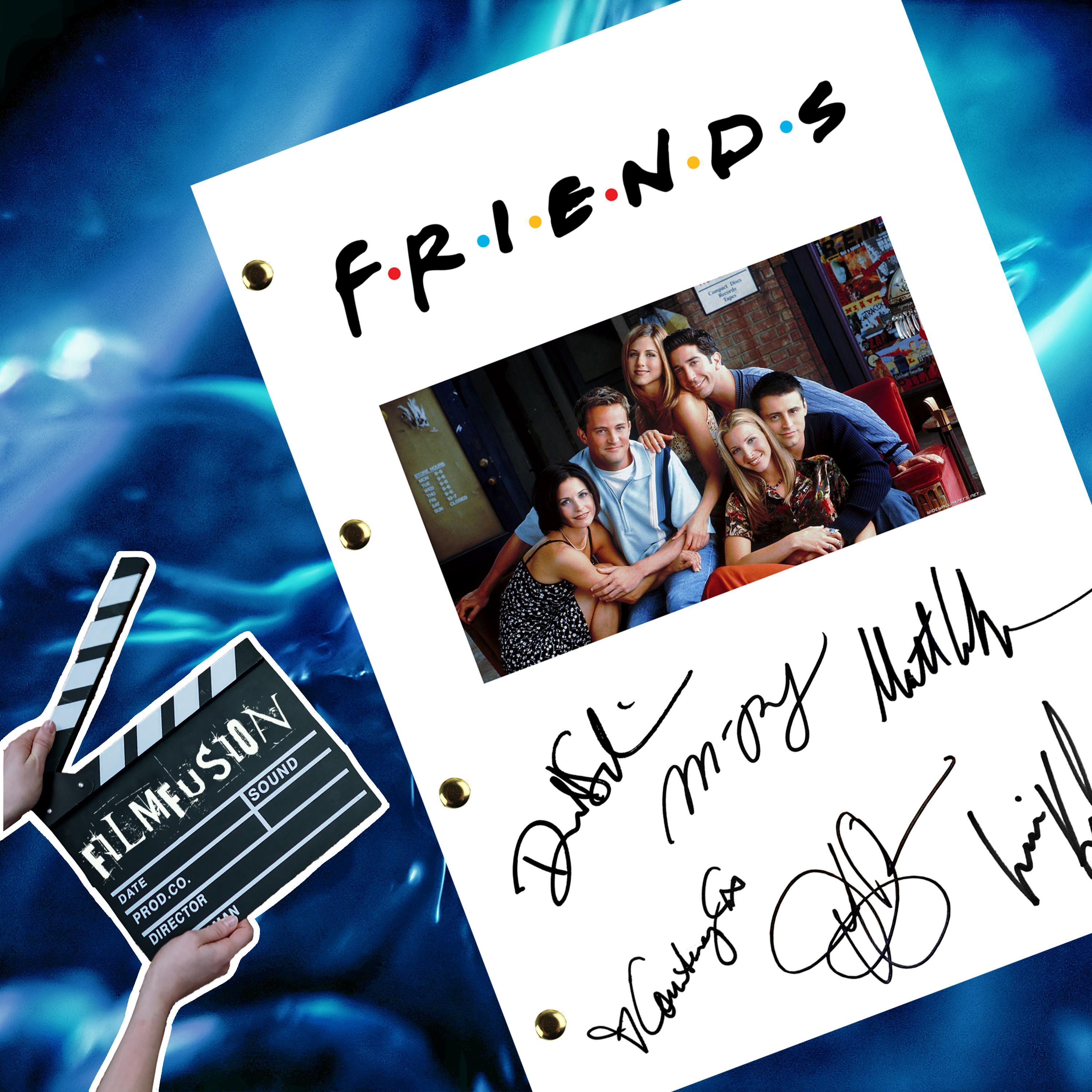 Friends Staffel 1 Folge 1 Pilotfolge Tranript / Drehbuch / Drehbuch Autographed Reprint