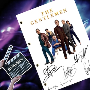The Gentlemen / Film / Movie Transcript / Script / Screenplay Autographed Reprint