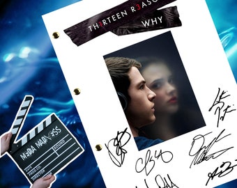 Thirteen Reasons Why Episode 1 Season 1 Transcript / Script / Screenplay / Autographed Reprint